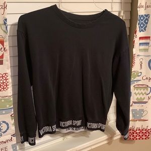 Black banded long sleeve